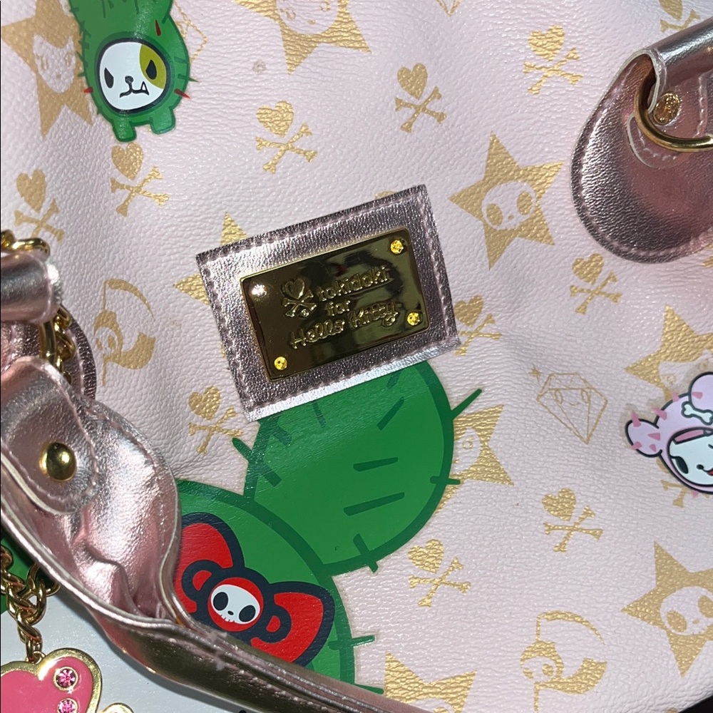 Hello Kitty x Tokidoki Pink and Green Shoulder Bag - Picture 13 of 13
